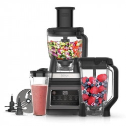 Ninja BN800EU Procesador de Alimentos 3 en 1 con Auto-IQ 1200W