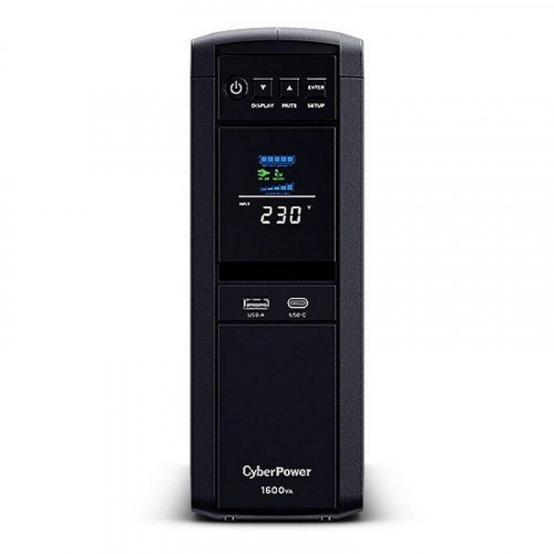 Cyberpower CP1600EPFCLCD SAI Línea Interactiva Formato Torre 1600VA 1000W con 6 Salidas Schuko