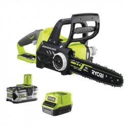 Motosierra a bateria Ryobi ONE+ 18V 30 cm incluye batería y cargador