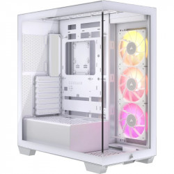 Corsair iCUE LINK 3500X RGB Semi Torre Cristal Templado USB-C Blanca
