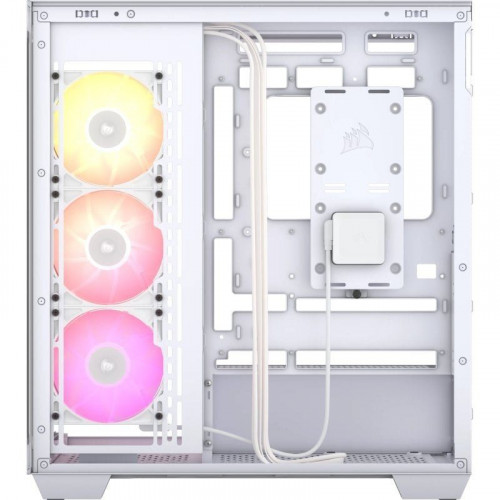 Corsair iCUE LINK 3500X RGB Semi Torre Cristal Templado USB-C Blanca