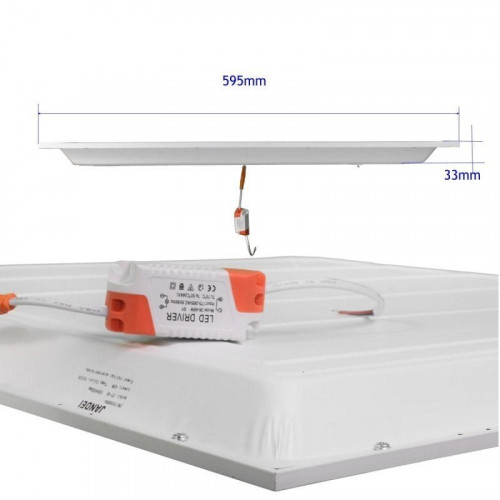 Jandei 8X Panel LED 60x60cm 48W Retroiluminado Blanco Frío 6000k 4200Lm