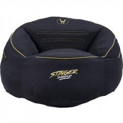 Puff gaming Woxter Stinger Gaming espuma viscoelástica negro y dorado
