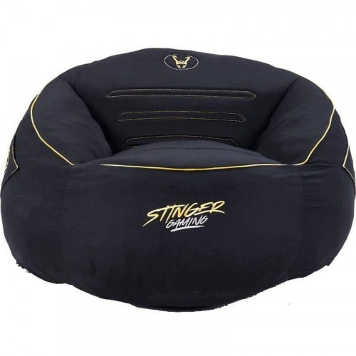 Puff gaming Woxter Stinger Gaming espuma viscoelástica negro y dorado