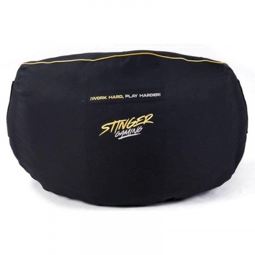 Puff gaming Woxter Stinger Gaming espuma viscoelástica negro y dorado