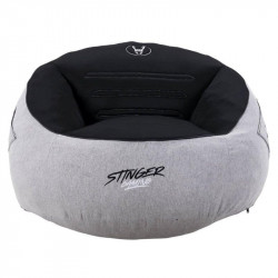 Puff Gaming Woxter Stinger Gris y Negro Espuma Viscoelástica