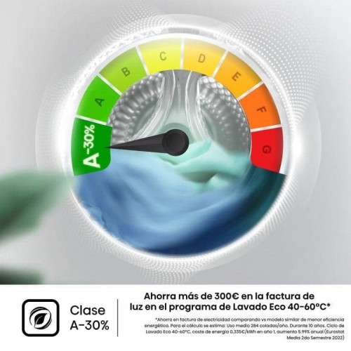 Hisense WD3S8043BW3 Lavasecadora Carga Frontal 8/5 Kg 1400 RPM Blanca