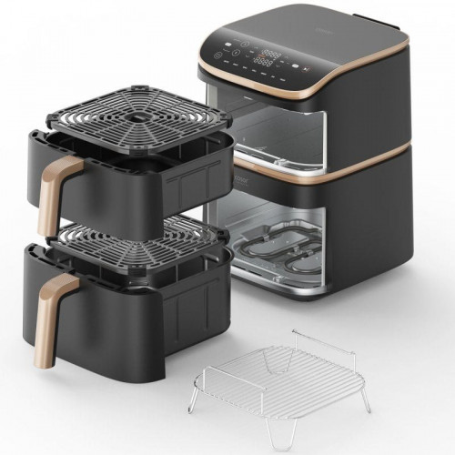Cosori Turbo Tower Pro Smart Chef Edition Freidora de Aire 10.8L WiFi Negra