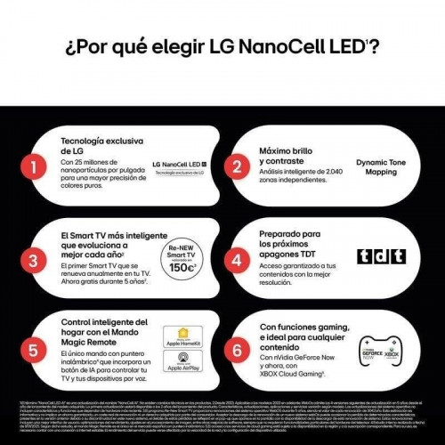 TV LG NanoCell 43NANO81A6A 43