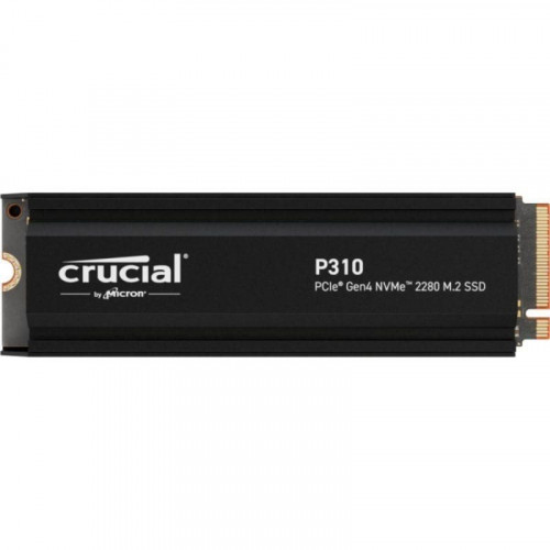 SSD Crucial P310 2TB M.2 PCIe Gen4 NVMe 7100MB/s Disipador Térmico Licencia Oficial PS5