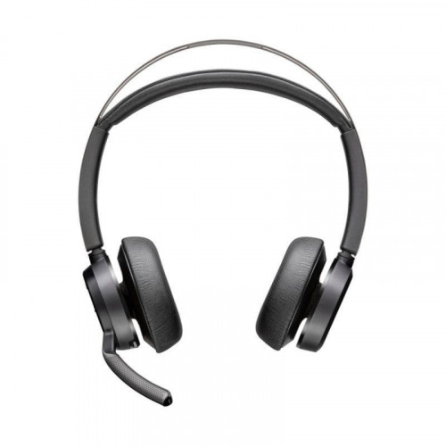 Auricular Poly Voyager Focus 2 Bluetooth USB-C/A con base de carga 50m inalámbrico negro