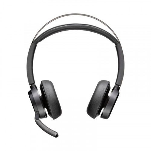 Auricular Poly Voyager Focus 2 Bluetooth USB-C/A con base de carga 50m inalámbrico negro