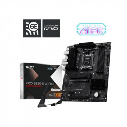 Placa Base MSI PRO B850-S WIFI6E ATX AM5 PRO DDR5 M.2 Dual LAN RGB