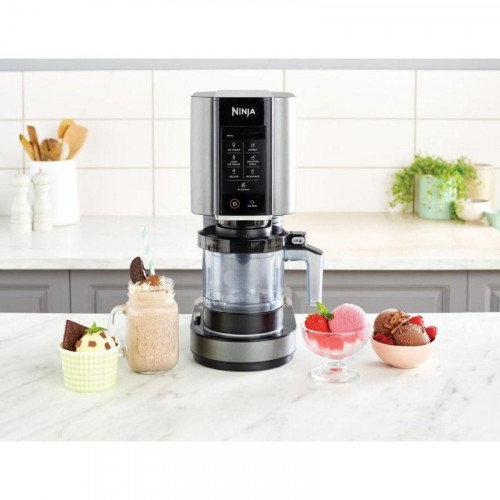 Heladera Ninja NC302EU 800W 2 tazones 6 funciones 473ml gris/negro