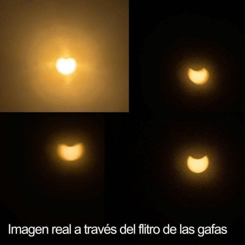Roctar Gafas de Eclipse Certificadas ISO y CE para Adulto (5000ud)