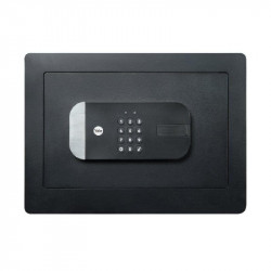 Caja fuerte Yale YSS/250/EB1 electrónica negra con llave y montaje suelo o pared