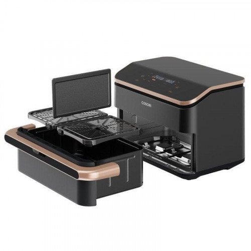 Cosori Dual Blaze Twinfry Chef Edition Freidora de Aire WiFi 10L + Tenacilla Silicona + 150 Papeles