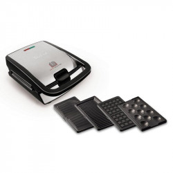 Sandwichera Tefal SW854D Negro Acero inoxidable 700 W