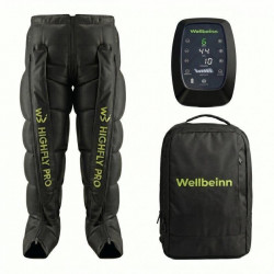 Botas de presoterapia Wellbeinn Highfly Pro 6 cámaras ajustables 30-260 mmHg