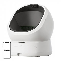 Caja de arena automática Petlibro Luma PLLB001 Autolimpieza Cámara HD 1080p Control Olor