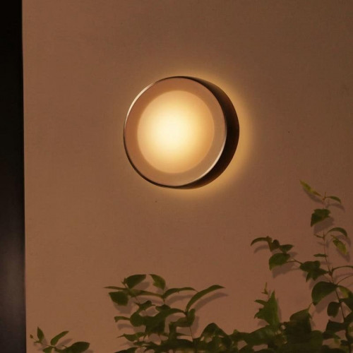Aplique mural para exteriores Philips Hue Daylo plateado Bluetooth/Zigbee