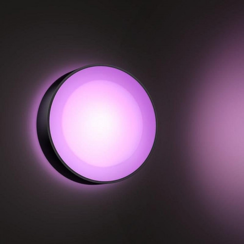 Aplique mural para exteriores Philips Hue Daylo Negro Zigbee/Bluetooth IP44