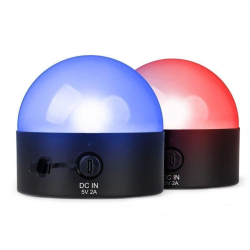 Lámpara LED RGBW BeamZ BTL32 Pack 2 Unidades 8W Recargable con Batería e Imán