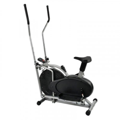 Bicicleta Elíptica Air Bike 2 En 1 Resistencia Aire Clover Fitness
