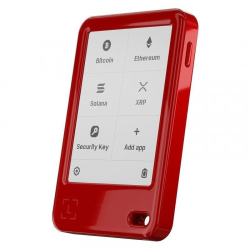 Cartera hardware Ledger Nano G5 Rouge Cerise Bluetooth 5.2 pantalla 2,76