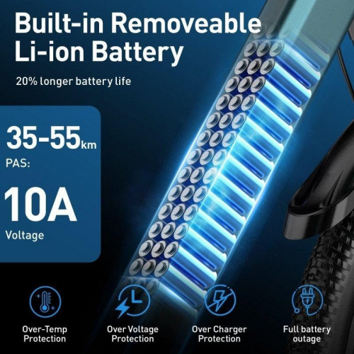Bicicleta Eléctrica Aairsk GT300 250W 36V 10Ah 26