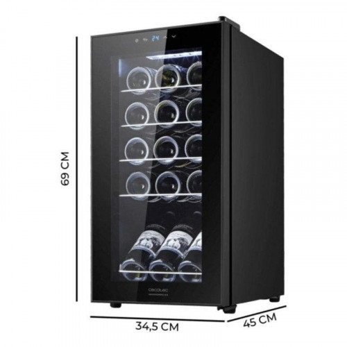Vinoteca Bolero GrandSommelier 1550 Black Compressor