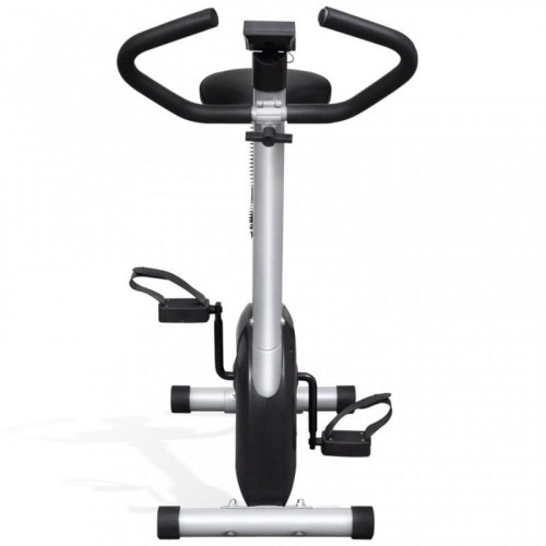 VidaXL Bicicleta Estática Negra