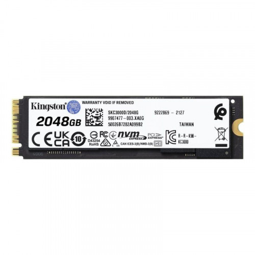 Kingston KC3000 SSD 2TB M.2 PCIe 4.0 NVMe