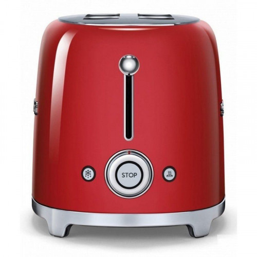 Smeg TSF02RDEU Tostador 4 Rebanadas 1500W Rojo