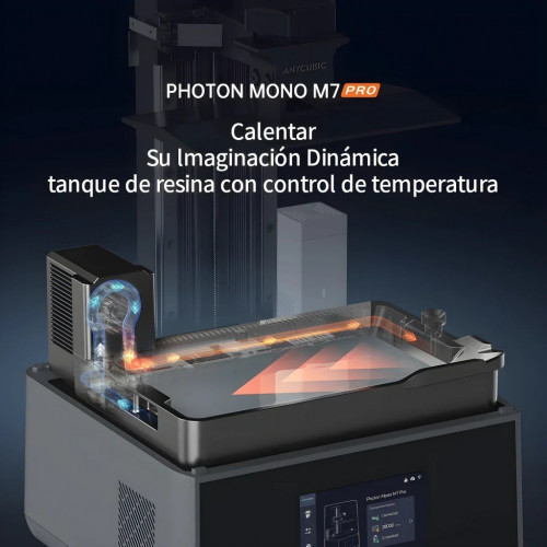 Anycubic Photon Mono M7 Pro 14K Resina MSLA 170mm/h 223x126x230mm - Impresora 3D