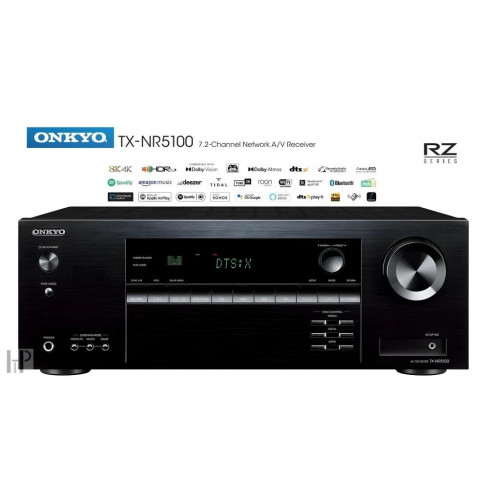 Receptor AV Onkyo TX-NR5100 Dolby Atmos 5.2.2 DTS:X 165W/canal