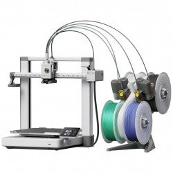 Bambu Lab A1 Combo FDM 500mm/s 256x256x256mm AMS Lite 4 Colores - Impresora 3D