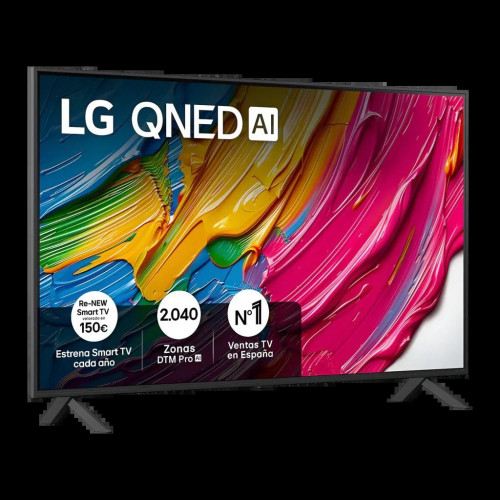 Televisor LG 43QNED80A6A 43 pulgadas QNED 4K WebOS 25 60Hz