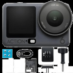 DJI Osmo Action 6 Standard Combo 64GB 4K UltraHD WiFi BT - Desprecintado