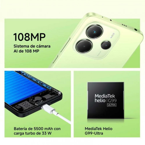 Xiaomi Redmi Note 14 4G 8GB/256GB Negro