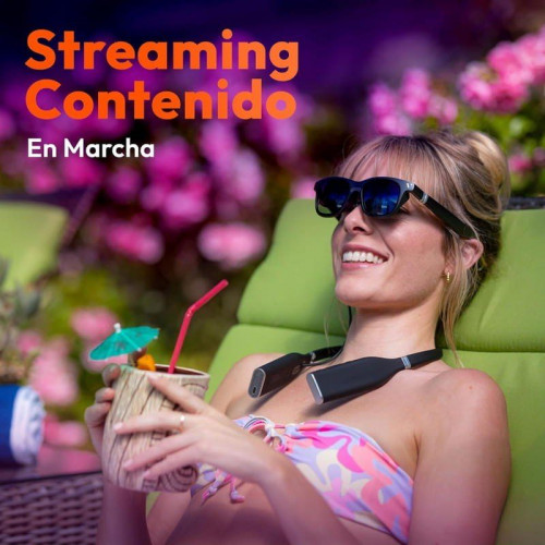 Viture One Neckband 2GB/128GB Negro - Adaptador para Gafas de Realidad Aumentada - Desprecintado