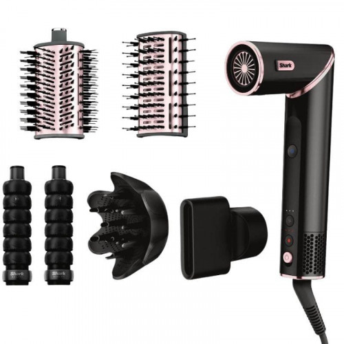 Shark FlexStyle Cepillo moldeador de cabello 5 cabezales - Negro
