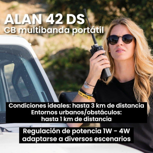 Midland Alan 42 DS - Radio CB Portátil