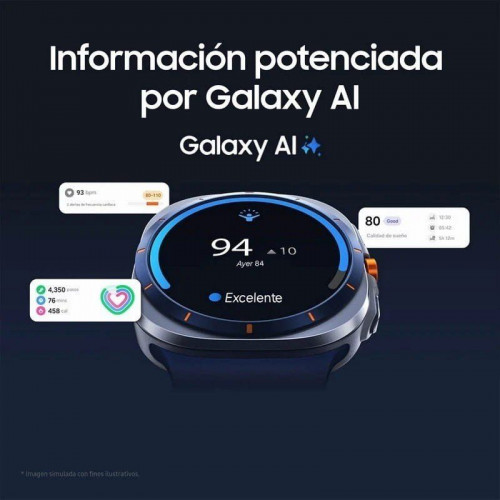 Samsung Galaxy Watch Ultra 2025 47mm LTE Plateado Titanio
