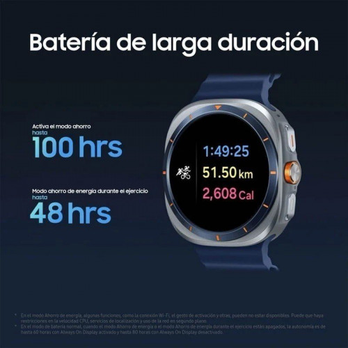 Samsung Galaxy Watch Ultra 2025 47mm LTE Plateado Titanio