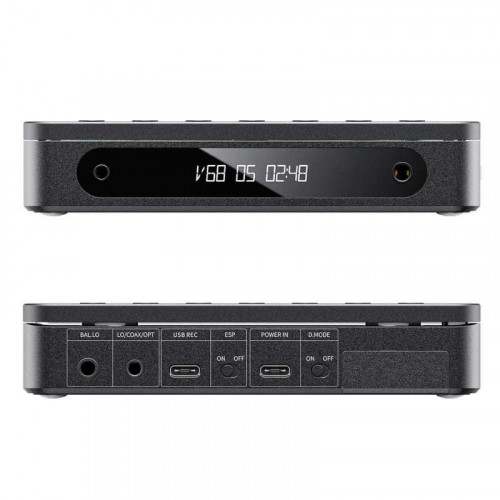 FiiO DM13 BT Transparente - Reproductor de CD portátil con Bluetooth aptx HD