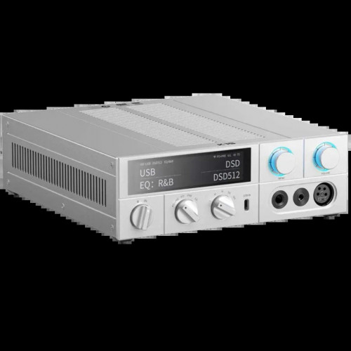 FiiO K15 Plata - Amplificador/DAC de escritorio para auriculares