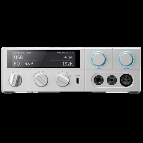 FiiO K15 Plata - Amplificador/DAC de escritorio para auriculares