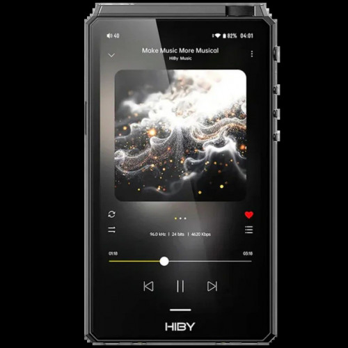 Hiby R6 III (Gen 3) 2025 Negro - Reproductor de Audio Digital Hi-Res con Dac Cs43198 Android 12