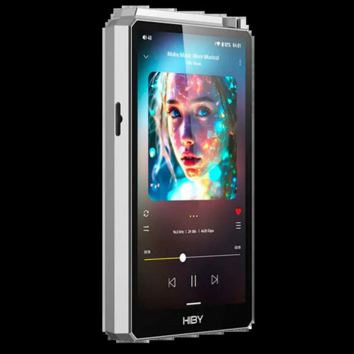 Hiby R6 III (Gen 3) 2025 Plata - Reproductor de Audio Digital Hi-Res con Dac Cs43198 Android 12